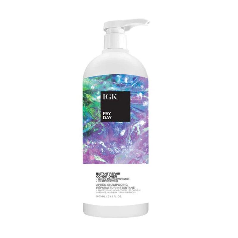IGK PAY DAY Instant Repair Conditioner 33.8oz by IGK Hair - Professional Hair Care