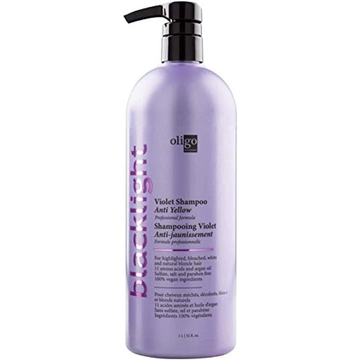 Oligo Blacklight Violet Shampoo Anti-Yellow by Oligo - Professional Hair Care