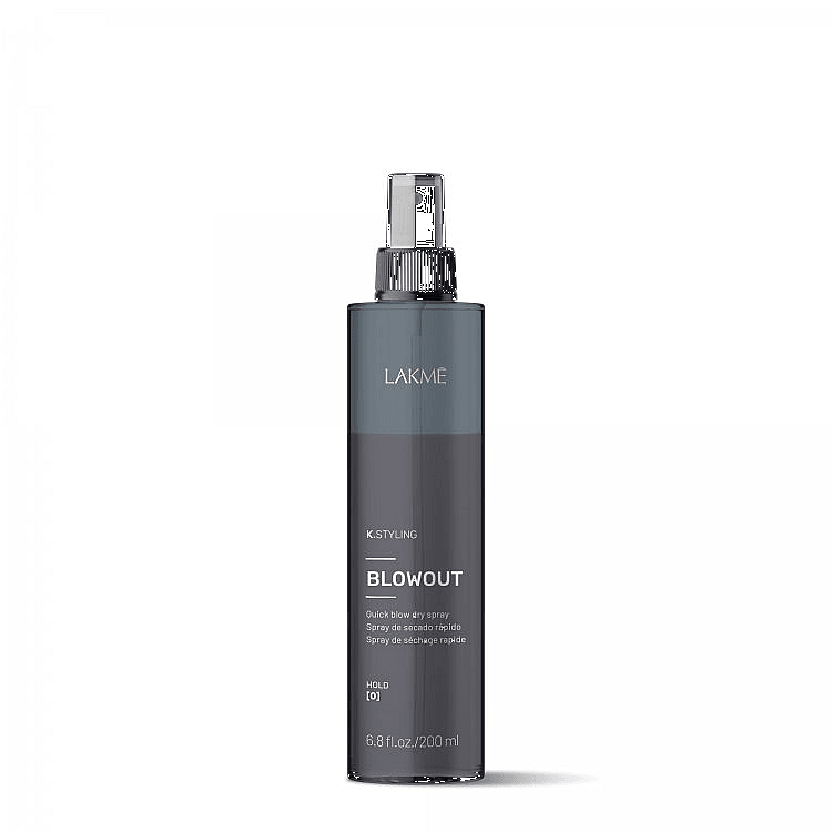 Lakme K Finish BLOWOUT Quick Blow Dry Spray 6.8oz by Lakme - Professional Hair Care
