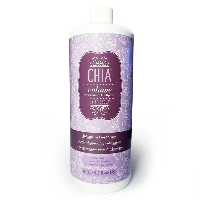 Trissola Chia Volumizing Conditioner 33.8oz- Old Packaging