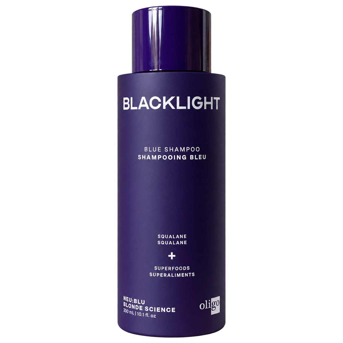 Oligo Blacklight Blue Shampoo - Toning Shampoo for Highlighted, Bleached & Blonde Hair, 10.1oz