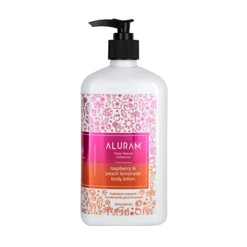 Aluram Raspberry & Peach Lemonade Body Lotion 18oz by Aluram - Professional Skin Care