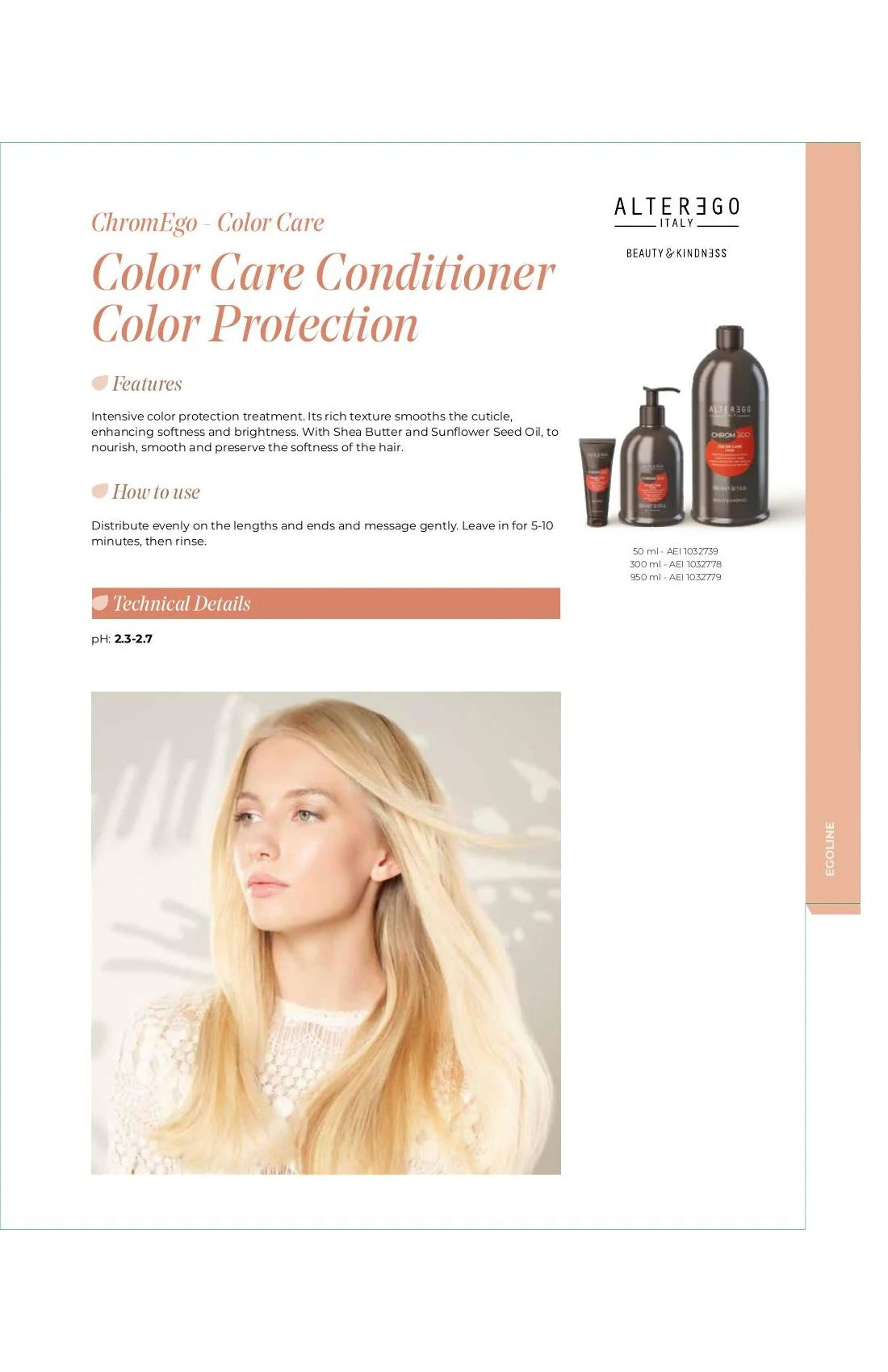 ALTER EGO AE CHROMEGO COLOR CARE PROTECT MASK 1.69OZ - ALTER EGO | The Warehouse Salon