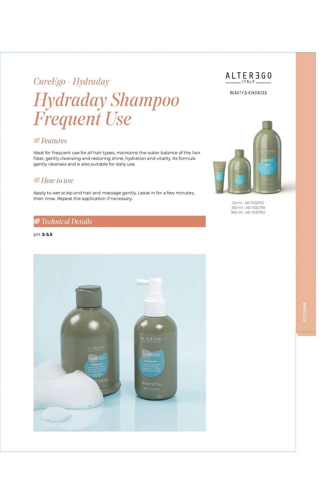 ALTER EGO AE BODIFYING SHAMPOO 32 OZ - ALTER EGO | The Warehouse Salon