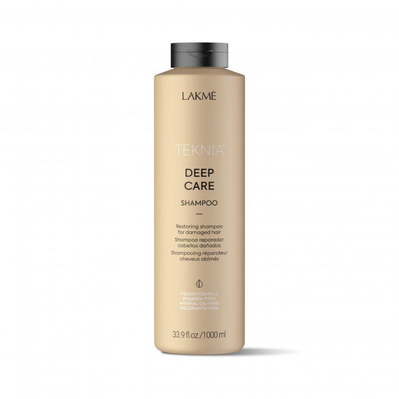 Lakme Teknia Deep Care Shampoo 33.9oz by Lakme - Professional Hair Care