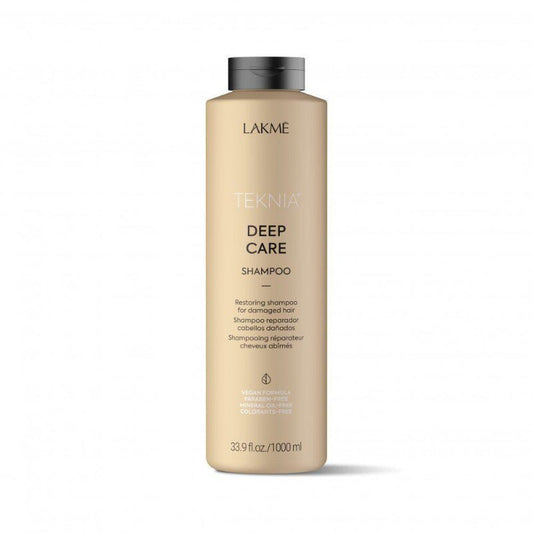 Lakme Teknia Deep Care Shampoo 33.9oz by Lakme - Professional Hair Care