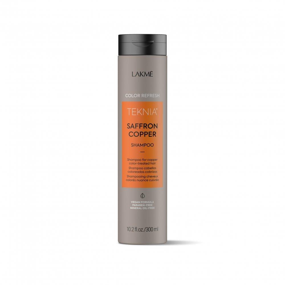 Lakme Teknia Safron Copper Refresh Shampoo 10.2 oz by Lakme - Professional Hair Care