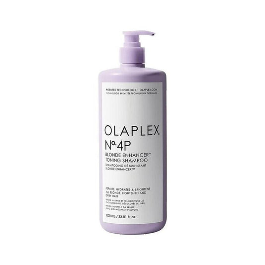 Olaplex No. 4P Blonde Enhancer Toning Shampoo 33.8oz by Olaplex - Professional Hair Care