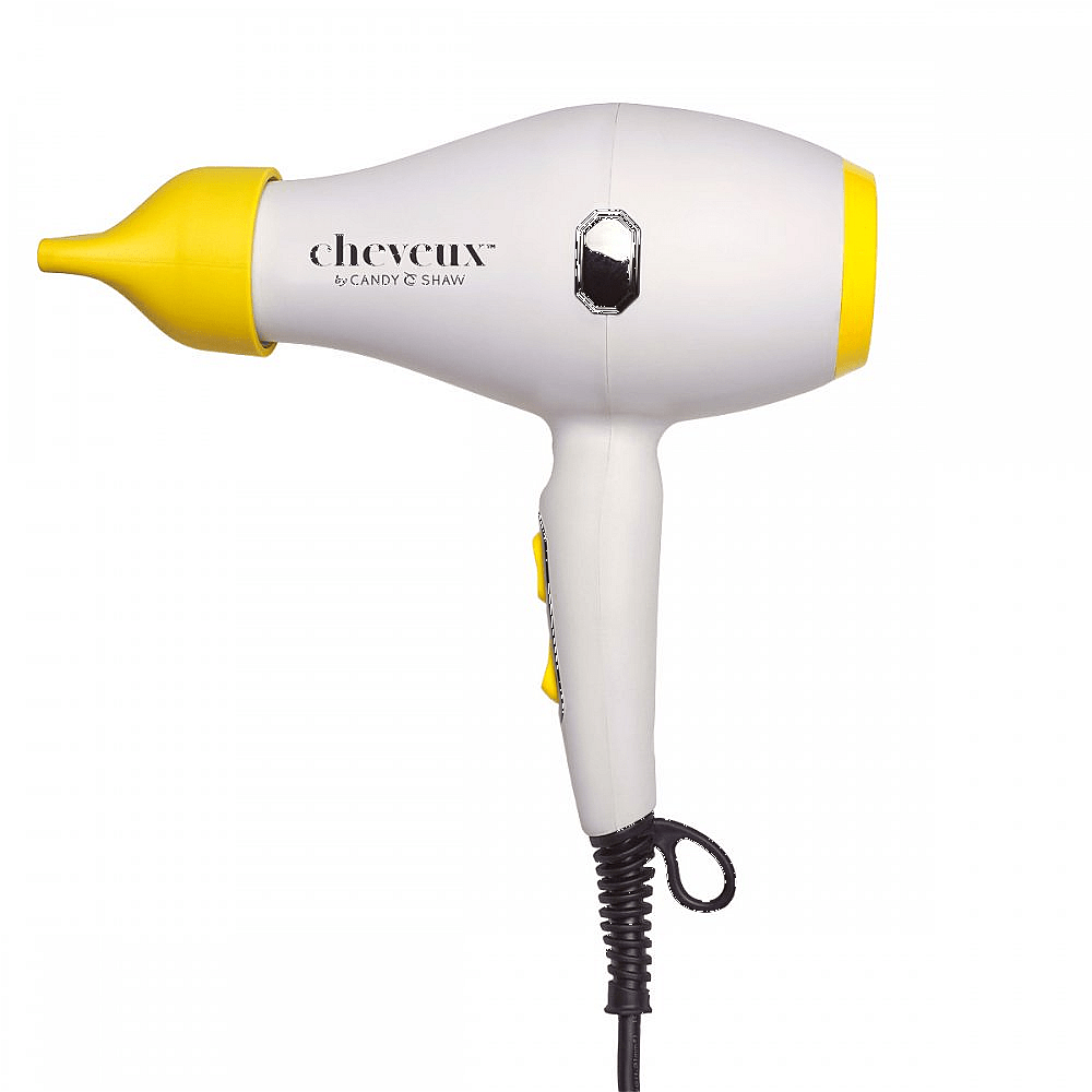 Sunlights Cheveux Hair Dryer - White + Yellow by Sunlights - Professional Hair Care